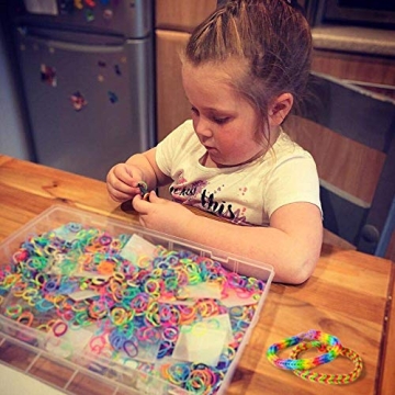 VICOVI 15000 Colorful Rubber Loom Bands for Crafting