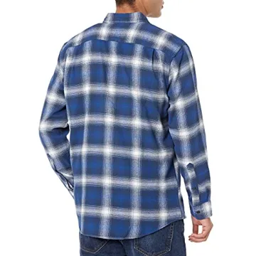Amazon Essentials Men's Long-Sleeve Flannel Shirt - Stylish Comfort