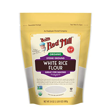 Bob's Red Mill Organic White Rice Flour for Gluten-Free Baking - 24 Ounce