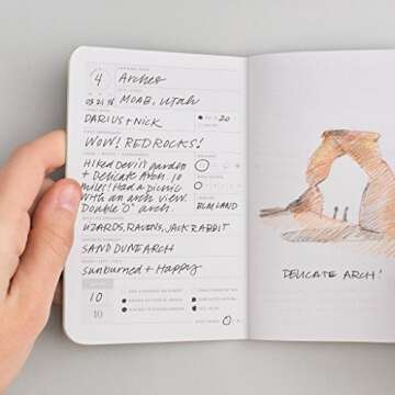 Letterfolk National Park Passport Journal — Pocket-sized Outdoor Experience Book (3.5" W x 5.5" H)