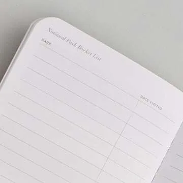 Letterfolk National Park Passport Journal — Pocket-sized Outdoor Experience Book (3.5" W x 5.5" H)