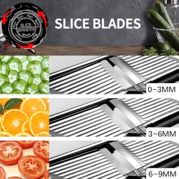 Vekaya Mandoline Slicer - Premium Vegetable Cutter for Kitchen