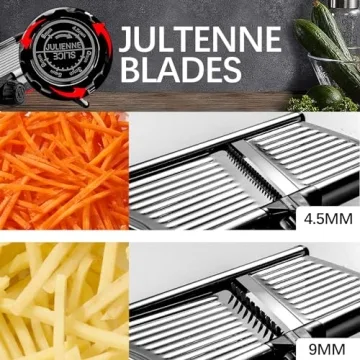 Vekaya Mandoline Slicer - Premium Vegetable Cutter for Kitchen