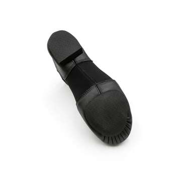 Capezio Women's EJ2 E-Series Jazz Slip-On Shoe, Black, 8.5M US