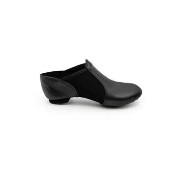 Capezio Women's EJ2 E-Series Jazz Slip-On Shoe, Black, 8.5M US