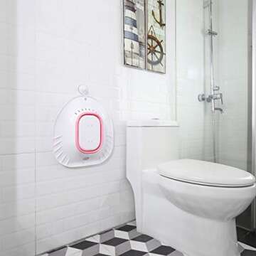 Sitz Bath for Toilet Seat – Perfect for Postpartum Care & Yoni Steam – Designed for Soothing and Relieving Perineal & Hemorrhoid Inflammation – Retractable and Easy to Store (Pink)