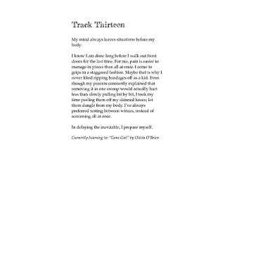 The Music Was Just Getting Good