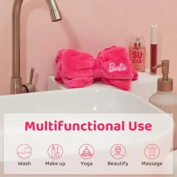 MINISO Barbie Bowknot Headband - Stylish Hair Accessory