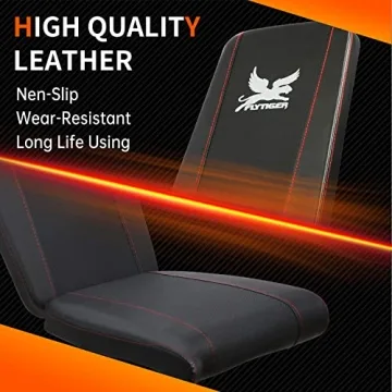 FLYTIGER Adjustable Weight Bench – Foldable Home Gym