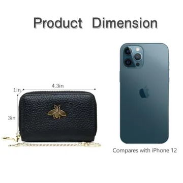 imeetu RFID Small Leather Wallet for Women