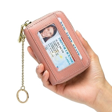 imeetu RFID Small Leather Wallet for Women