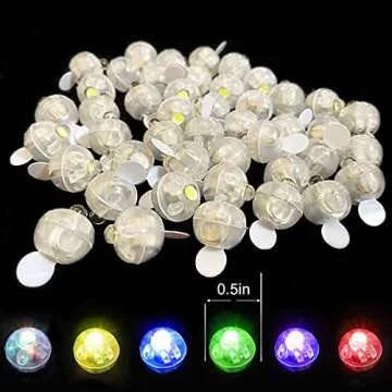 K.E.J. Waterproof Multicolor Mini LED Balloon Lights