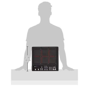 Roland SPD-SX Percussion Sampling Pad with 4GB Internal Memory, Black medium