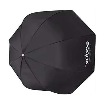 Godox 37" / 95cm Umbrella Octagon Softbox Reflector with Honeycomb Grid and Carrying Bag for Studio Flash Speedlight, Portrait and Product Photography with USB Light