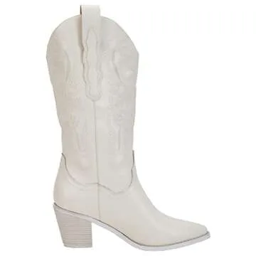 Stylish Comfortable VETASTE Women's Western Cowboy Boots