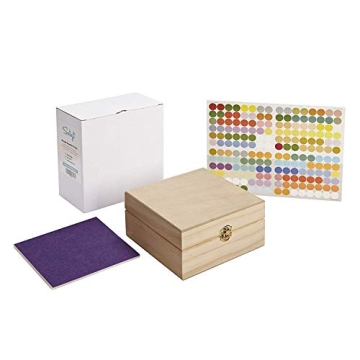Elegant 25 Slot Essential Oil Storage for Organization