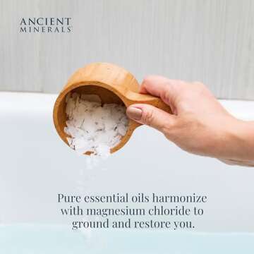 Ancient Minerals Forest Calm Magnesium Bath Flakes - 1.65 lb