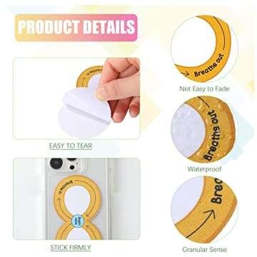 Geyee Breath Sensory Stickers for Anxiety Relief and Calm