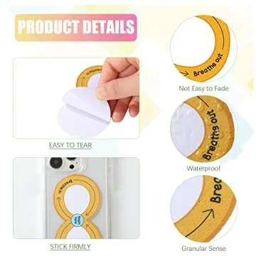 Geyee Breath Sensory Stickers for Anxiety Relief and Calm