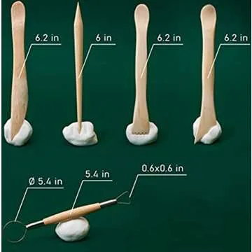 Zittop Polymer Clay Sculpting Tools Set for All Ages
