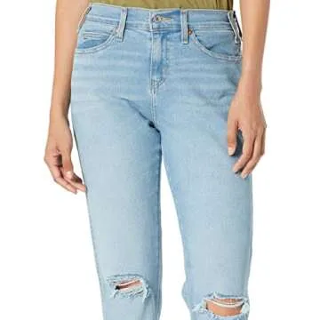 Levi Strauss Signature Gold Women's Mid Rise Slim Boyfriend Jeans (Available Size), (New) Creekside,...