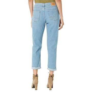 Levi Strauss Signature Gold Women's Mid Rise Slim Boyfriend Jeans (Available Size), (New) Creekside, 14 Plus