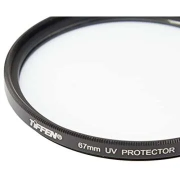 Affordable Tiffen 67UVP UV Filter for Lens Protection
