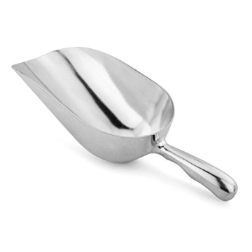 Commercial-Grade Aluminum Utility Scoop for Ice and More