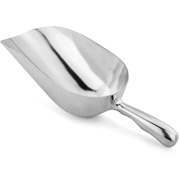 Commercial-Grade Aluminum Utility Scoop for Ice and More