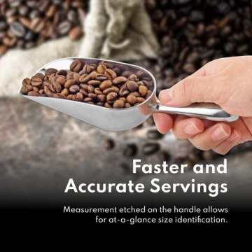 Commercial-Grade Aluminum Utility Scoop for Ice and More