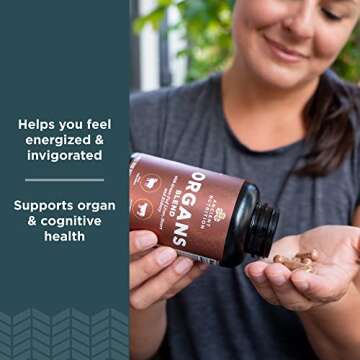 Ancient Nutrition Organ Supplements, 180 Capsules for Health