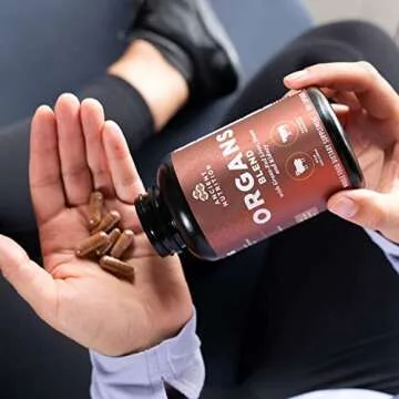 Ancient Nutrition Organ Supplements, 180 Capsules for Health