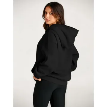 Trendy Queen Womens Oversized Fleece Hoodie for Style