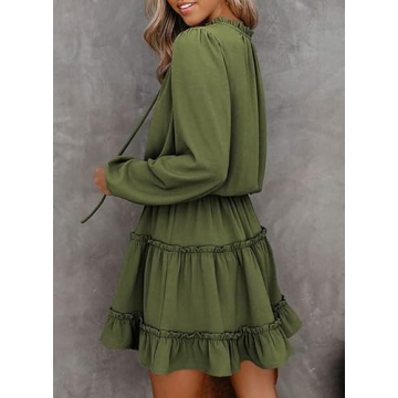 Dokotoo Ruffle Tiered Dress for Spring Events - Women