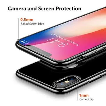 TORRAS Crystal Clear Case for iPhone Xs/X with Drop Protection