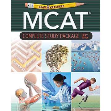 Examkrackers MCAT Study Package: Chemistry, Biology 2 Systems, Biology 1 Molecules