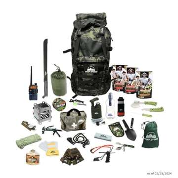 Prep Store Elite Emergency Pack - All-in-One Survival Kit for Every Adventure