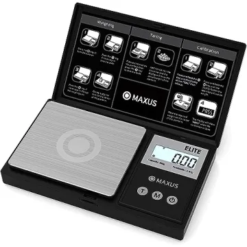 MAXUS Precision Pocket Scale – 500g x 0.01g Digital Scale