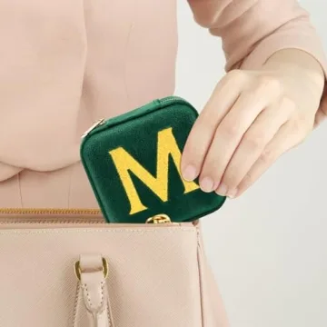 Jenria Jewel Case for Women, Personalized Travel Gift