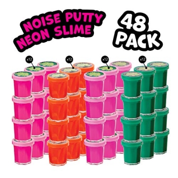 Neliblu 48-Pack Slime Party Favors for Kids