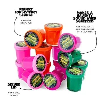 Neliblu 48-Pack Slime Party Favors for Kids