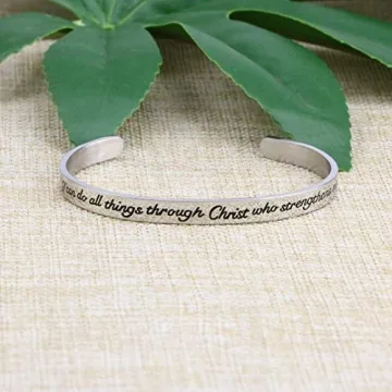 JoycuFF Christian Jewelry - 'I Can Do All Things' Bracelet