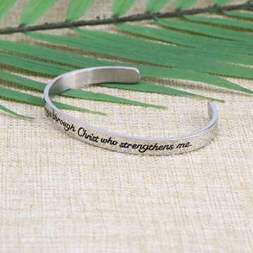 JoycuFF Christian Jewelry - 'I Can Do All Things' Bracelet