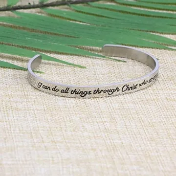 JoycuFF Christian Jewelry - 'I Can Do All Things' Bracelet