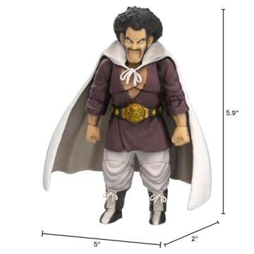 TAMASHII NATIONS Bandai S.H. Figuarts Mr. Satan Dragon Ball Z Action Figure