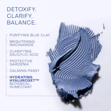 Gentle Purifying Blue Clay Mask for All Skin Types