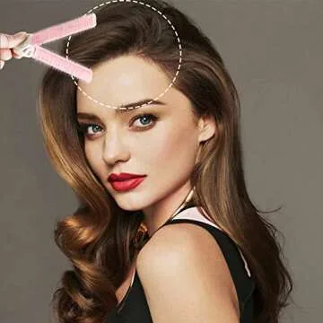 10 PACK Volumizing Hair Root Fluffy Clips, Lift Tool Heatless DIY Curler for Long and Short Hair (Pink)