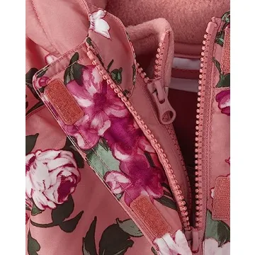 Toddler 3-in-1 Winter Jacket Wind Water Resistant Fleece Lined