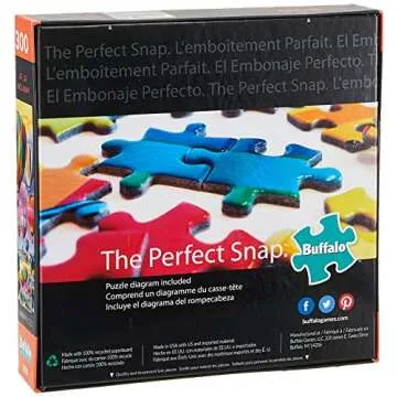 Buffalo Games - Buffalo Games - Up, Up and Away - 300 Piece Jigsaw Puzzle for Adults Challenging Puzzle Perfect for Game Nights - Finished Puzzle Size is 21.25 x 15.00