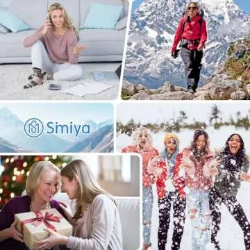 Warm Merino Wool Socks for Women - SIMIYA 5 Pack